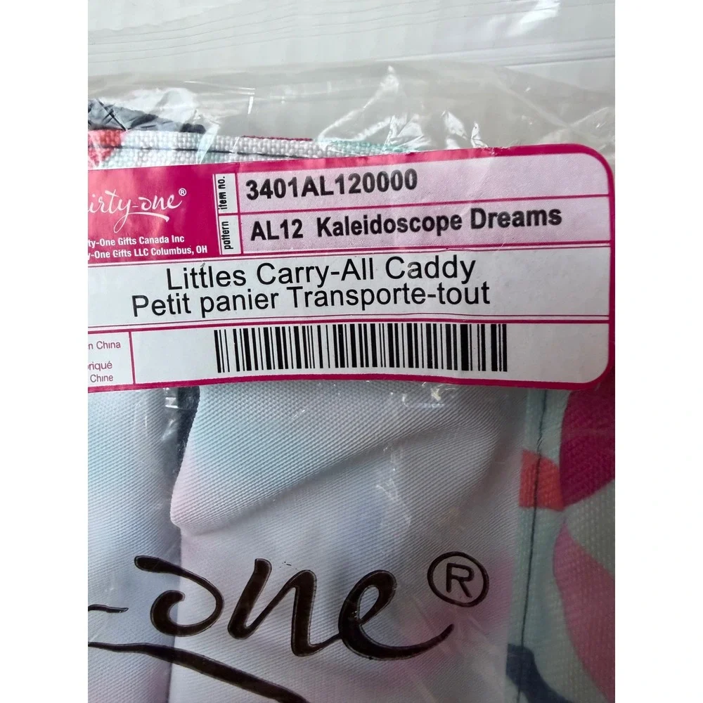 Thirty-One Littles Carry-All Caddy Kaleidoscope Dreams 3401AL120000 New